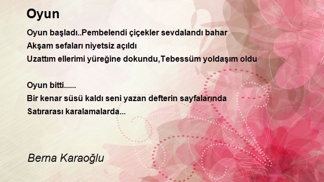 Berna Karaoğlu