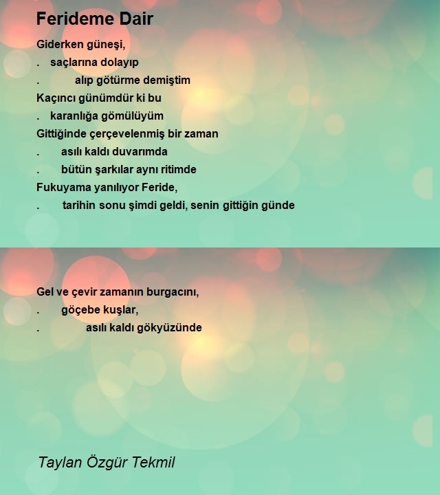 Taylan Özgür Tekmil