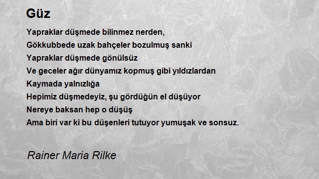 Rainer Maria Rilke
