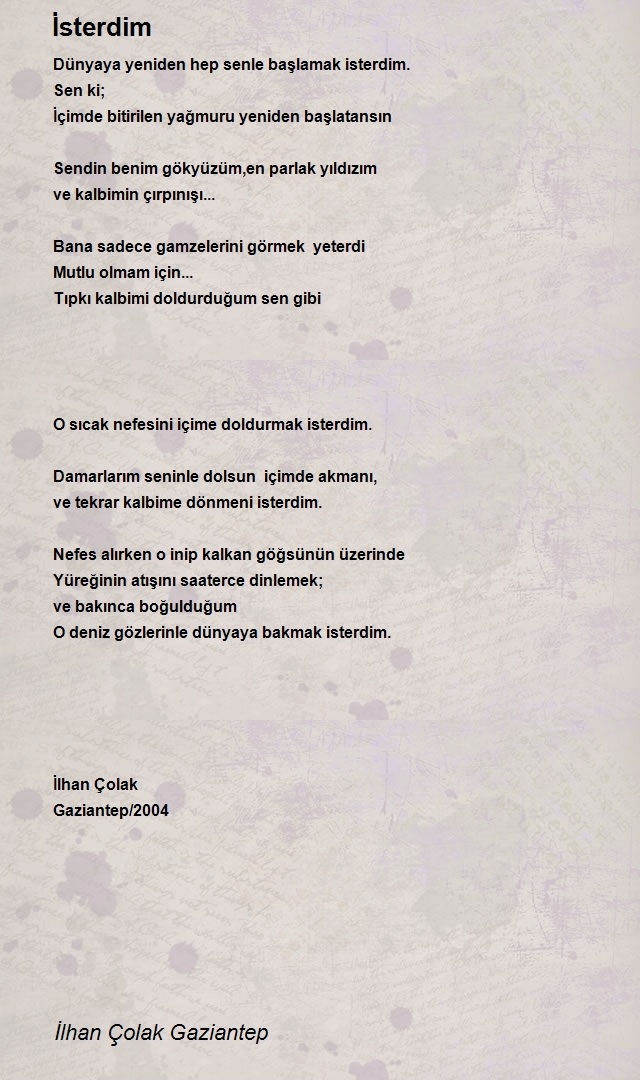 İlhan Çolak Gaziantep