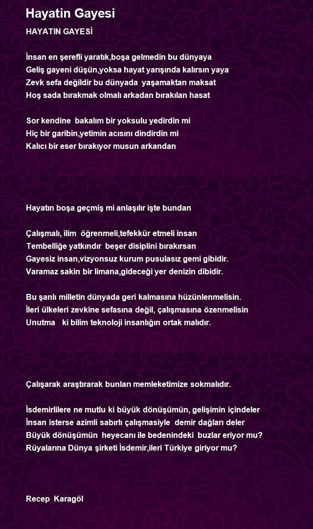 Recep Karagöl