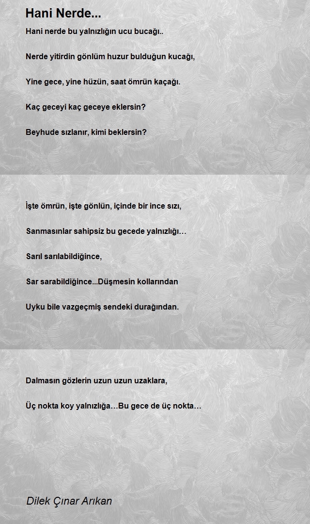 Dilek Çınar Arıkan
