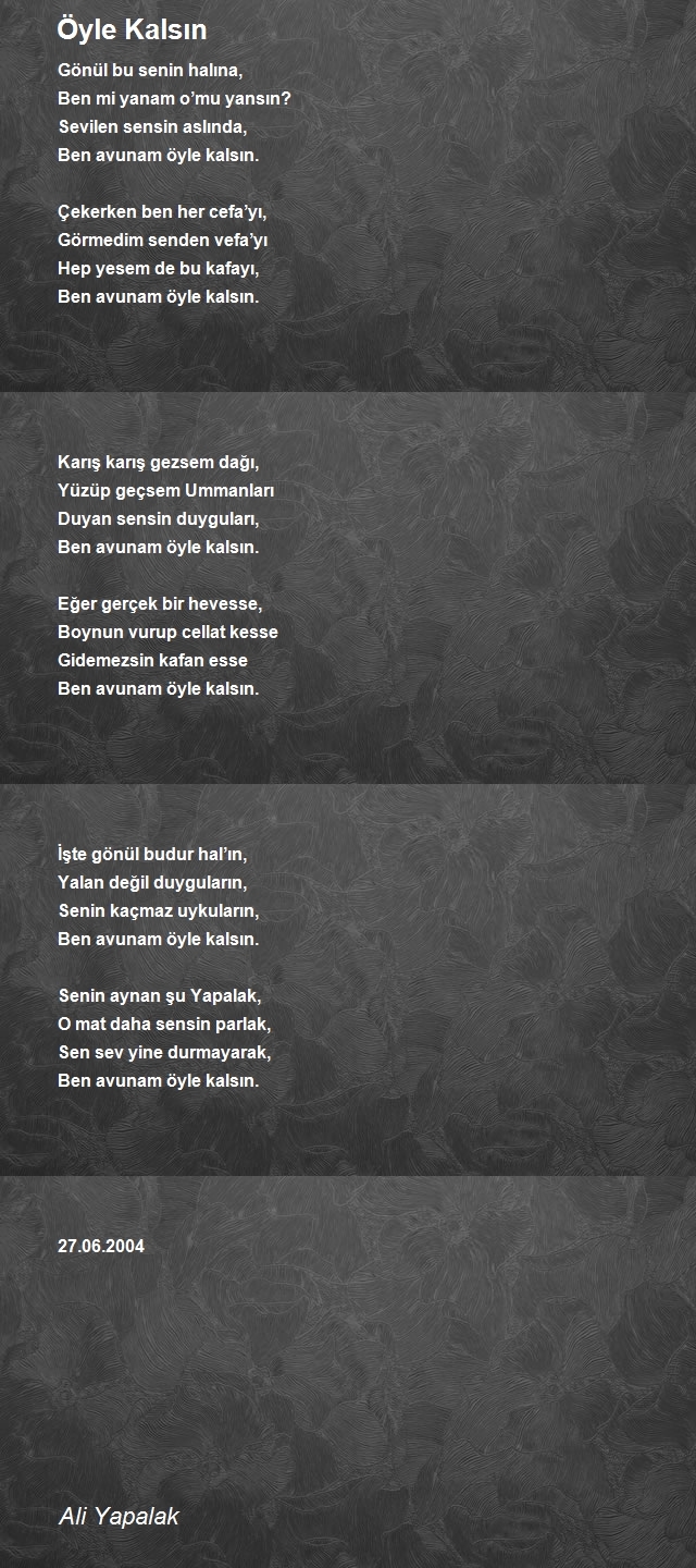 Ali Yapalak