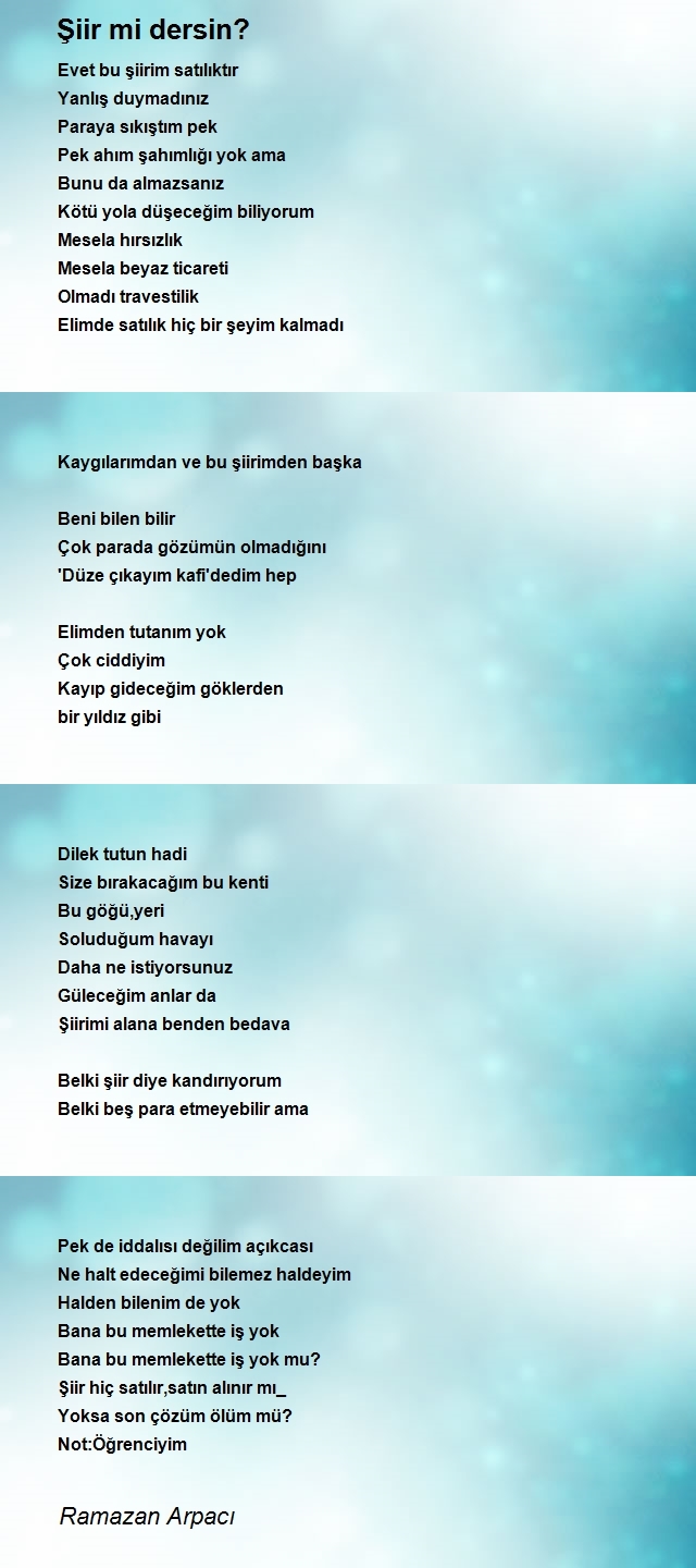 Ramazan Arpacı