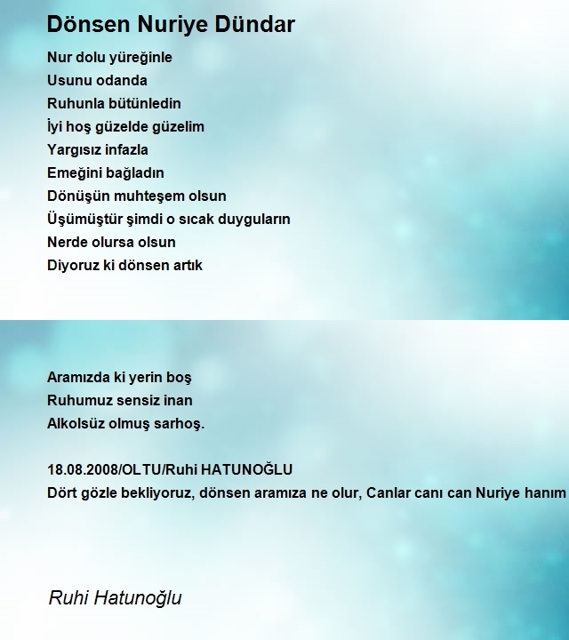 Ruhi Hatunoğlu