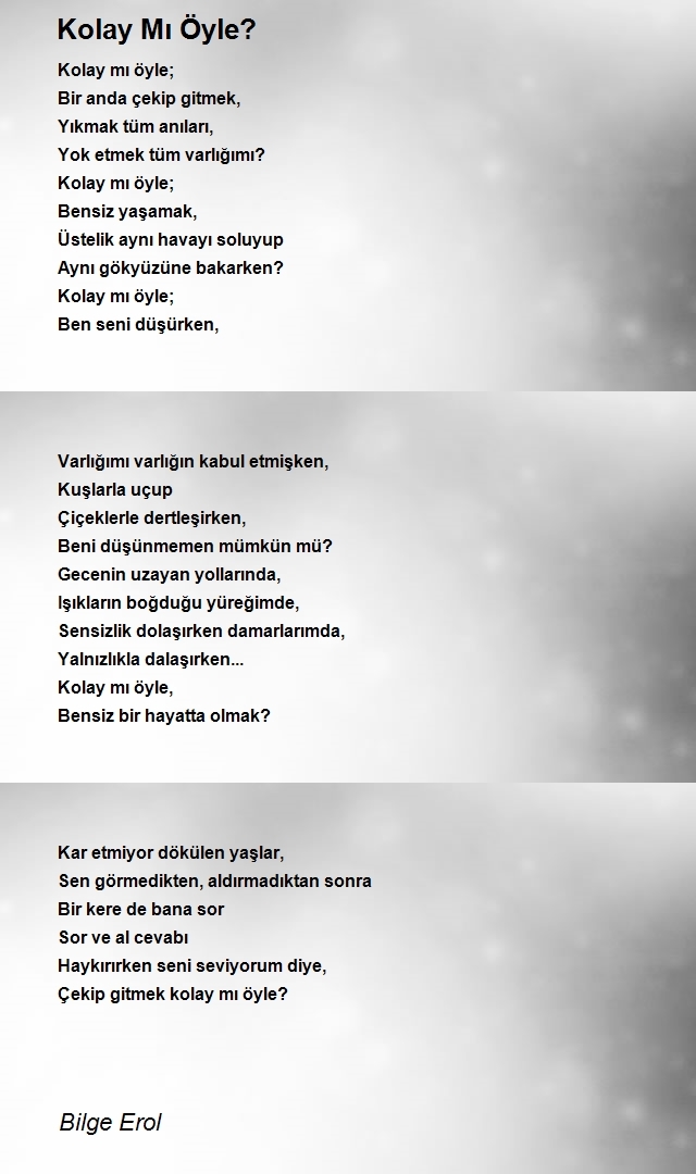 Bilge Erol