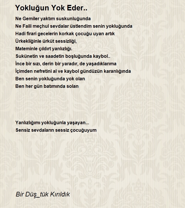 Bir Düş_tük Kırıldık
