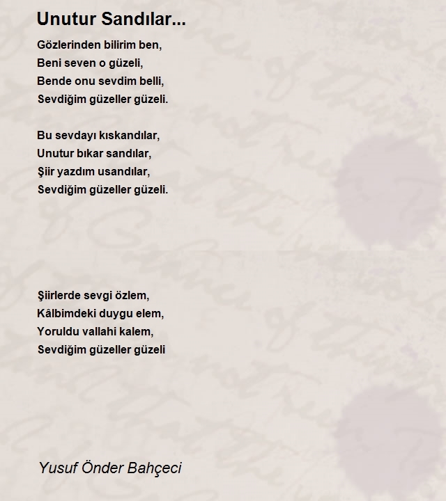 Yusuf Önder Bahçeci