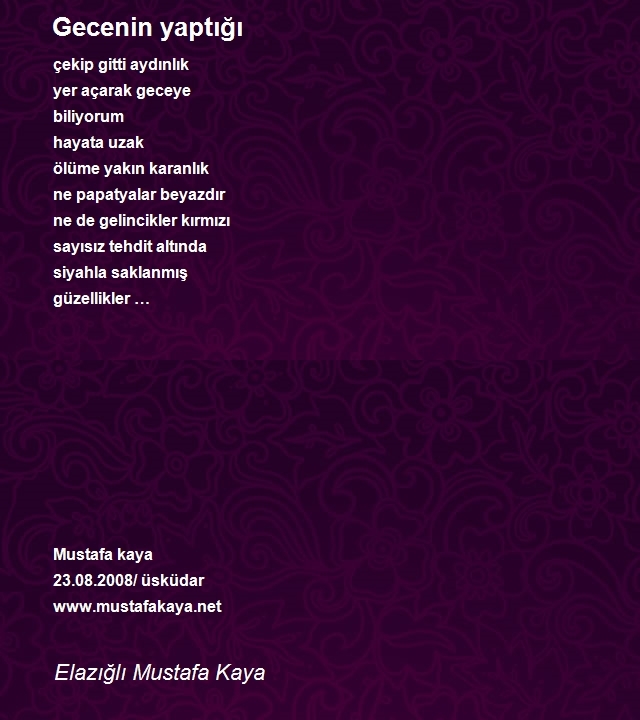 Elazığlı Mustafa Kaya