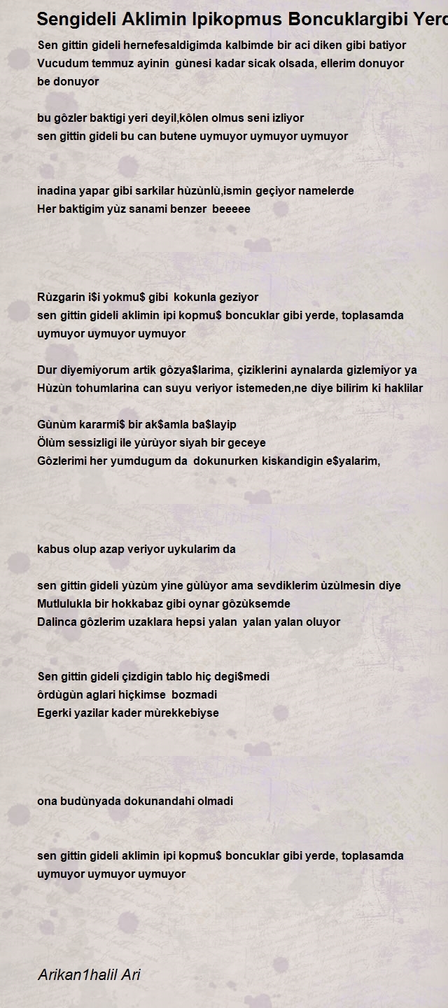 Arikan1halil Ari