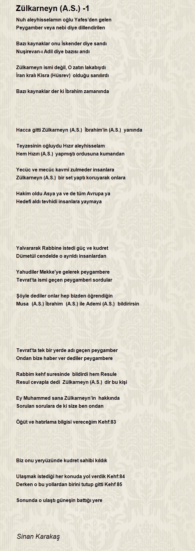 Sinan Karakaş
