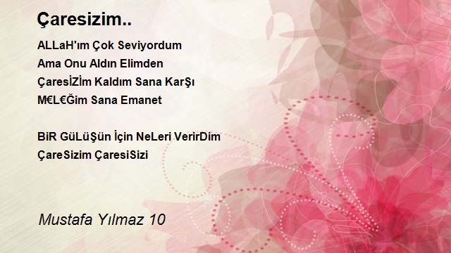 Mustafa Yılmaz 10