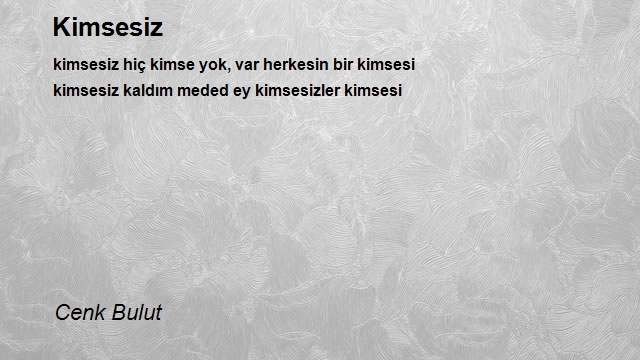 Cenk Bulut