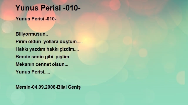 Bilal Geniş