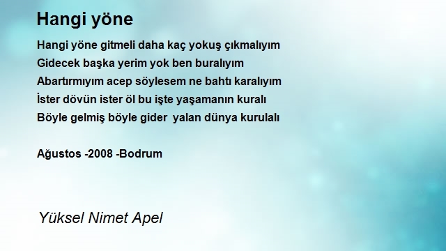 Yüksel Nimet Apel