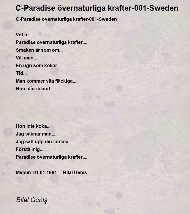 Bilal Geniş