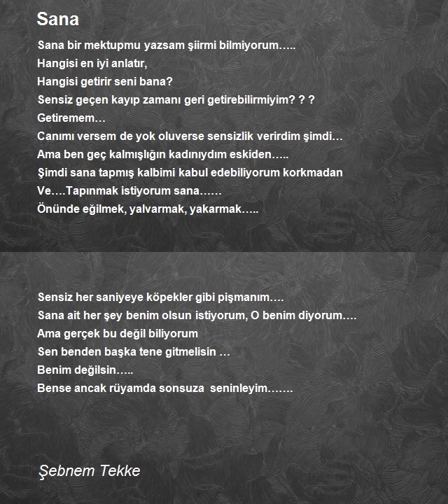 Şebnem Tekke
