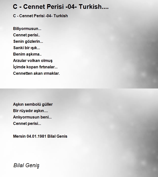 Bilal Geniş