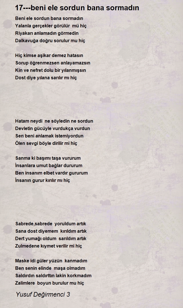 Yusuf Değirmenci 3