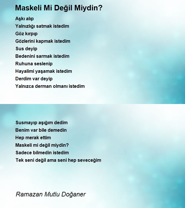 Ramazan Mutlu Doğaner