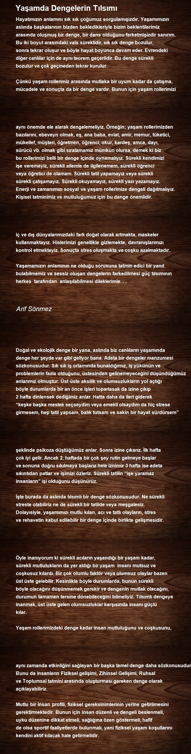 Arif Sönmez