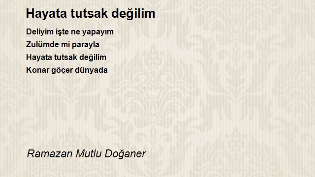 Ramazan Mutlu Doğaner