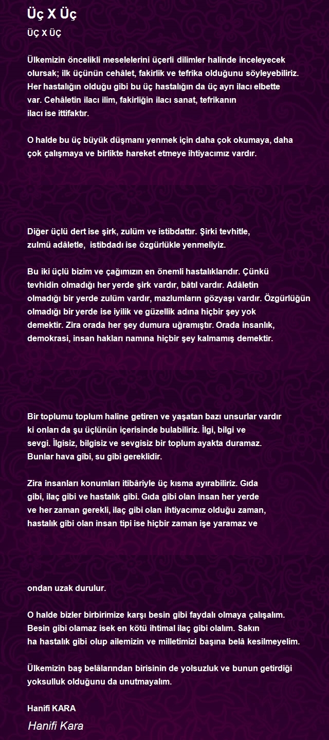 Hanifi Kara