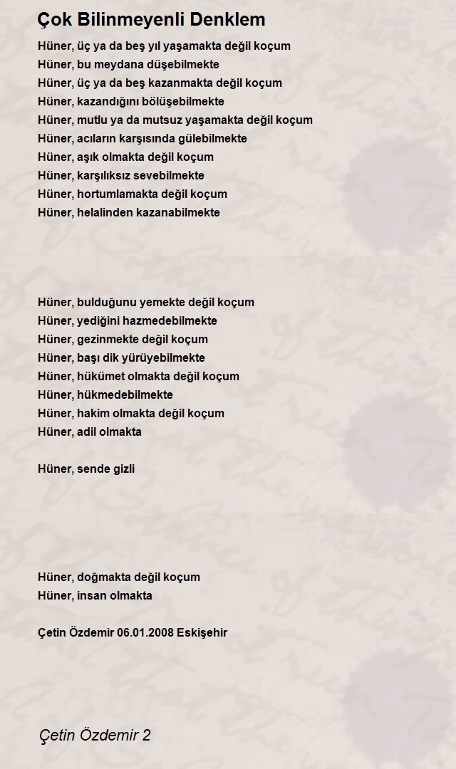 Çetin Özdemir 2
