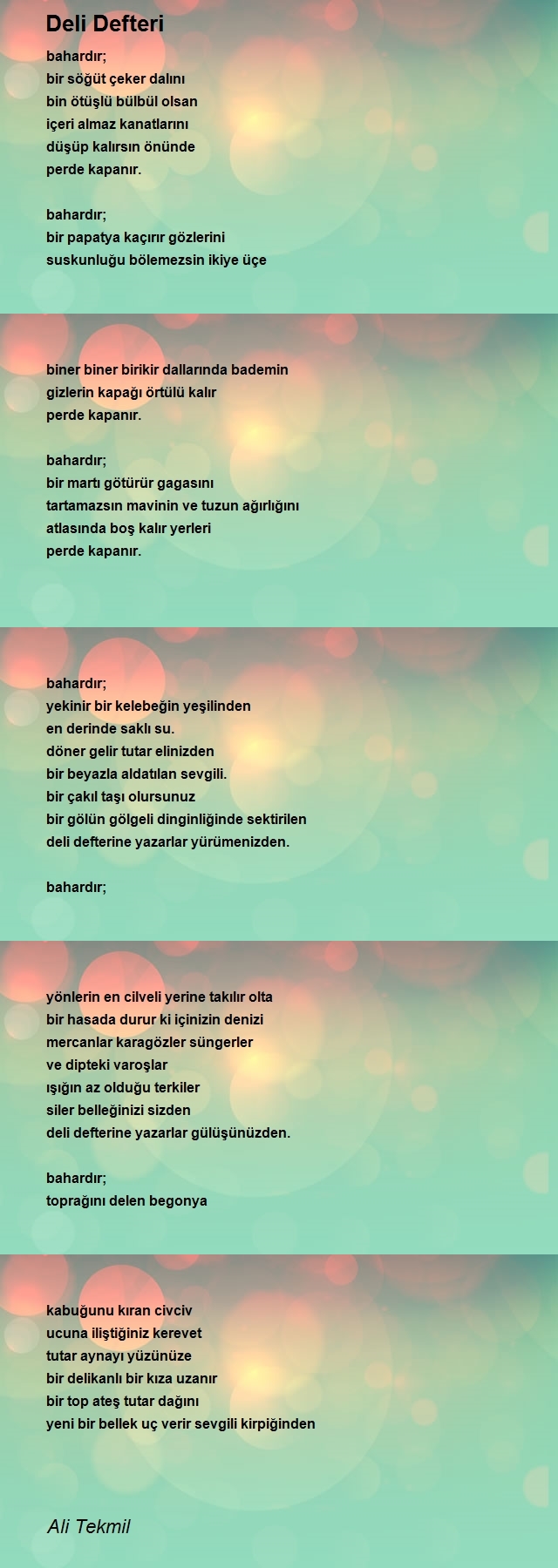 Ali Tekmil