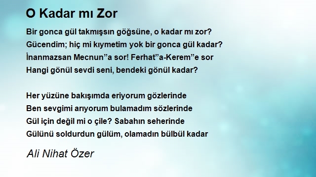 Ali Nihat Özer