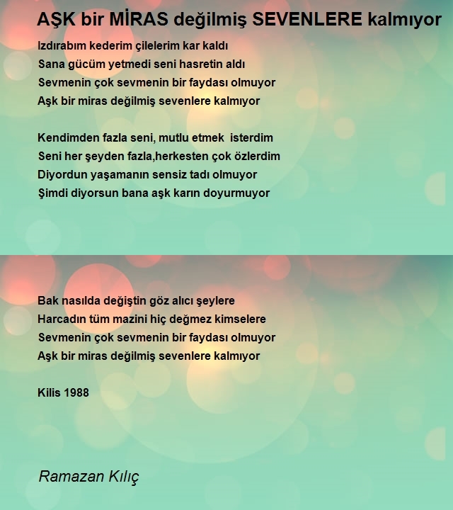 Ramazan Kılıç