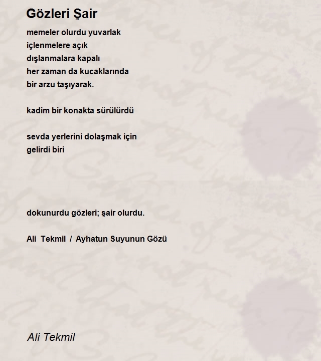 Ali Tekmil