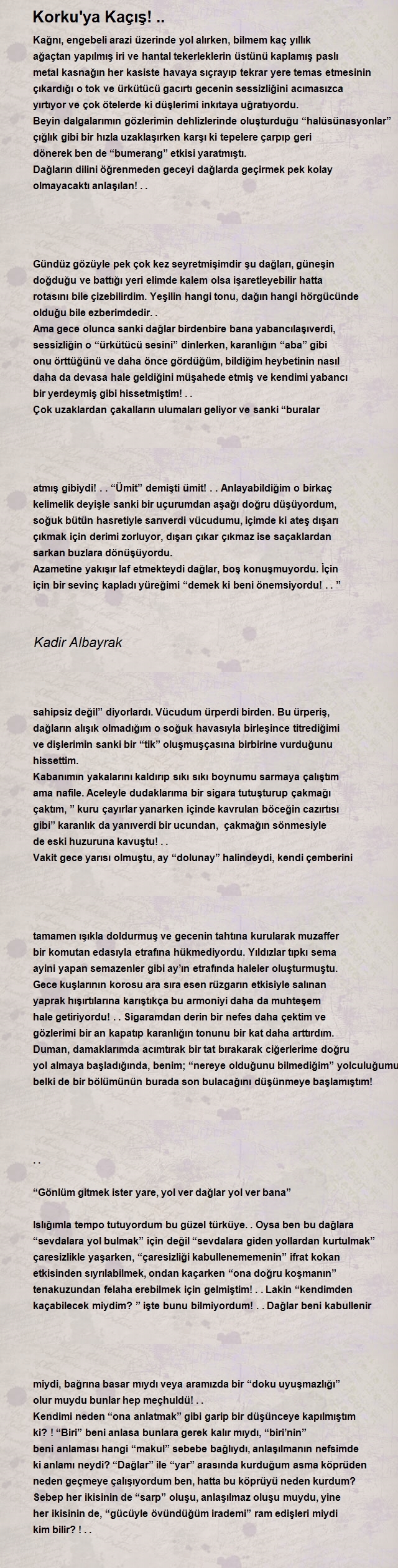 Kadir Albayrak