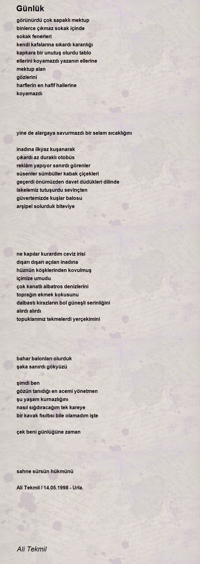 Ali Tekmil