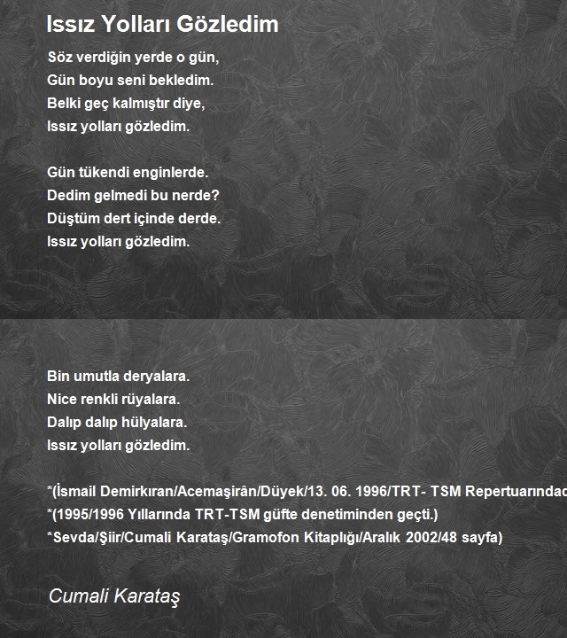 Cumali Karataş