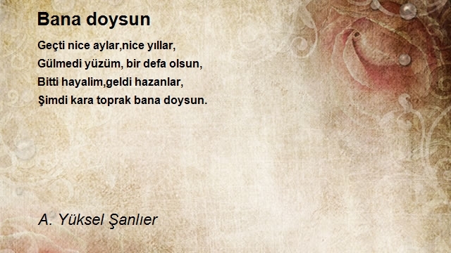 A. Yüksel Şanlıer