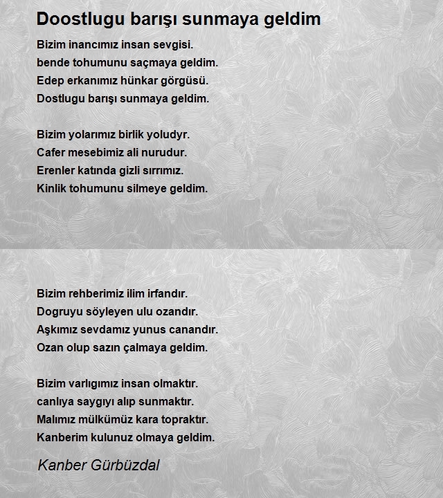 Kanber Gürbüzdal
