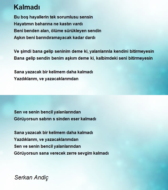 Serkan Andiç