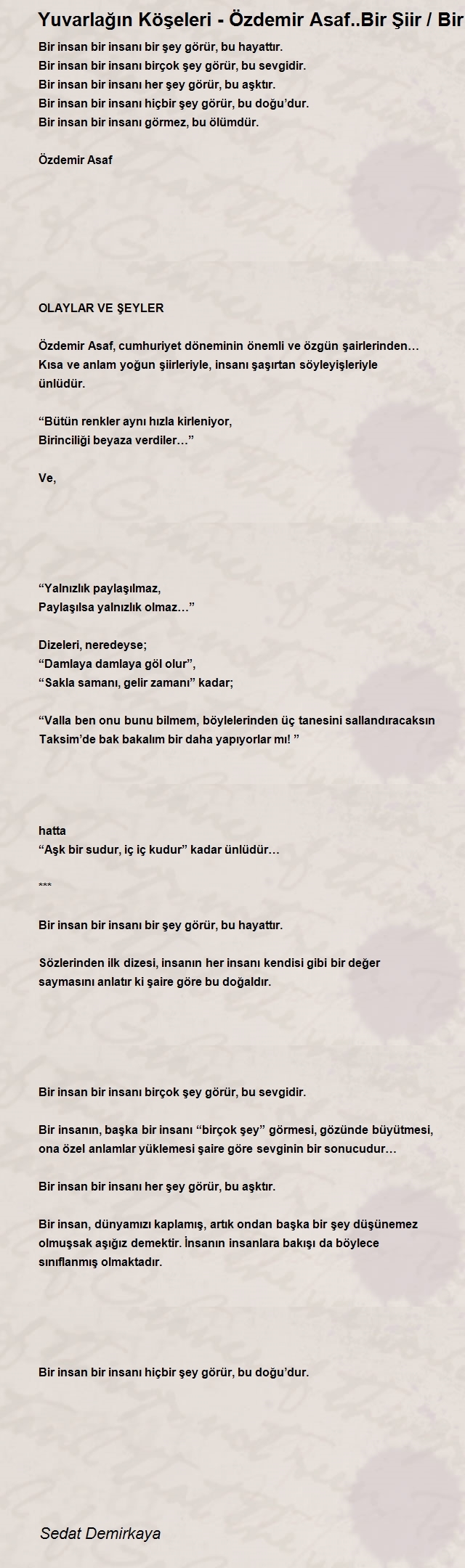 Sedat Demirkaya
