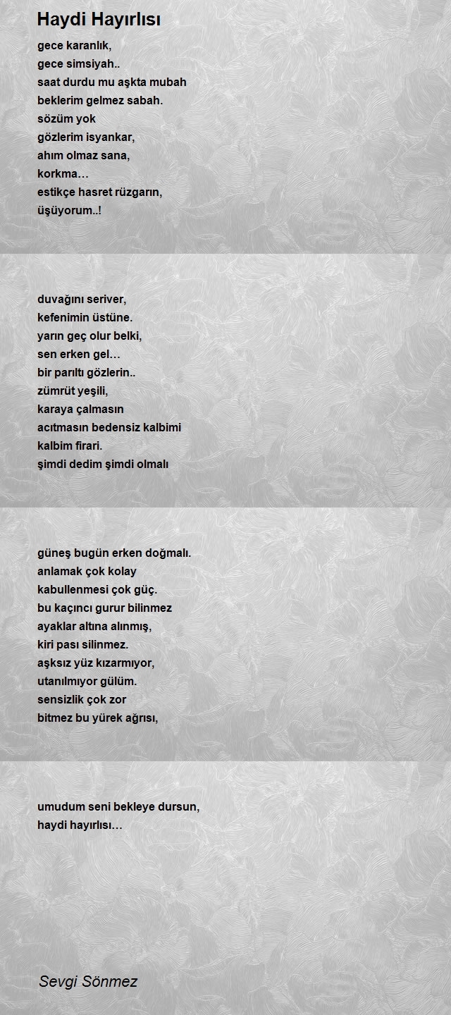 Sevgi Sönmez