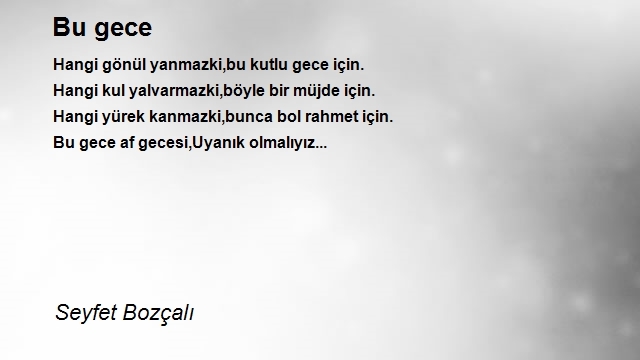 Seyfet Bozçalı