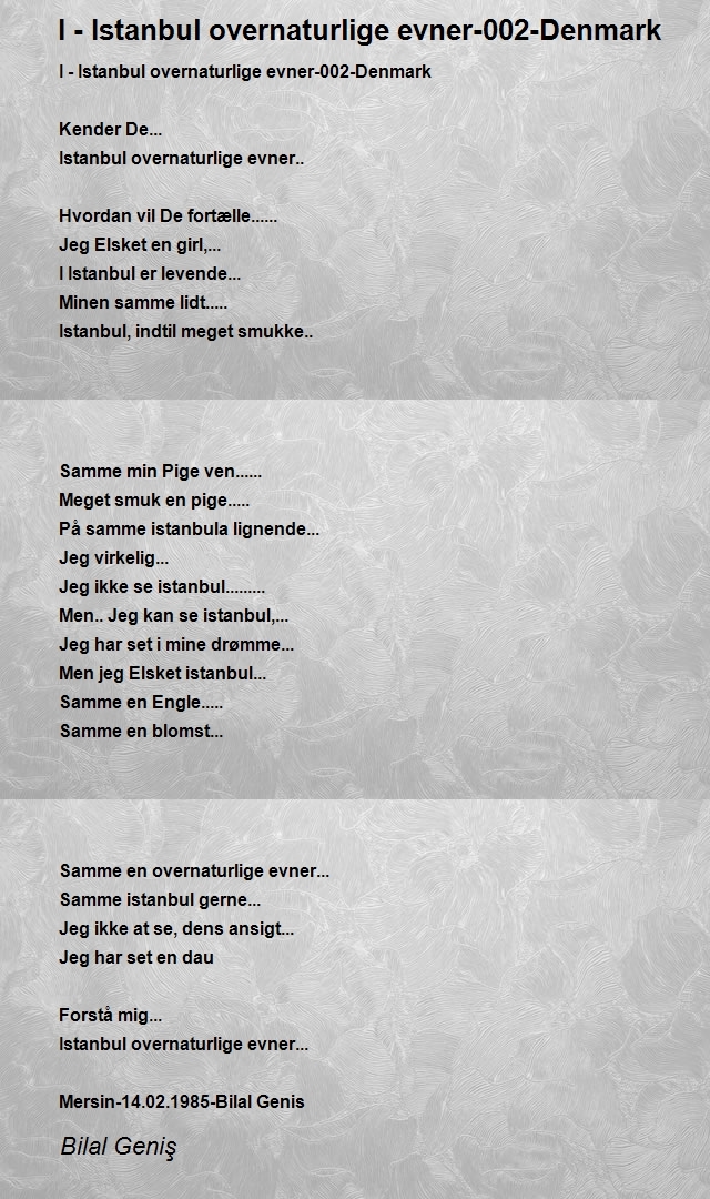 Bilal Geniş