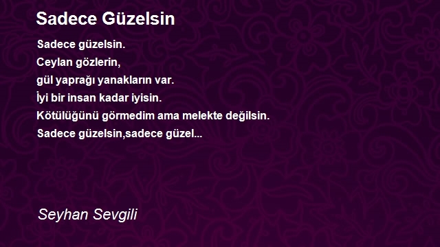Seyhan Sevgili