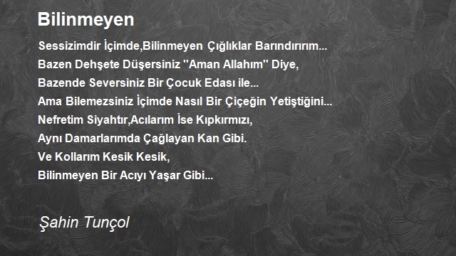 Şahin Tunçol