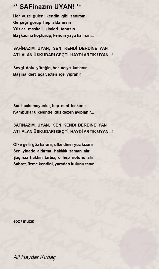 Ali Haydar Kırbaç
