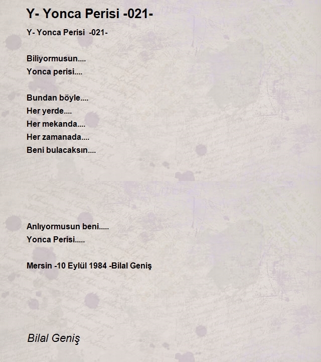 Bilal Geniş