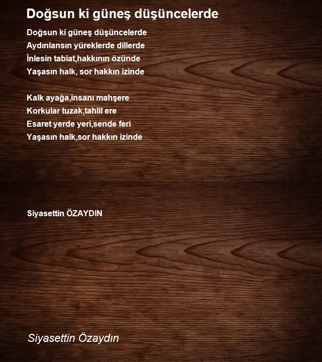 Siyasettin Özaydın