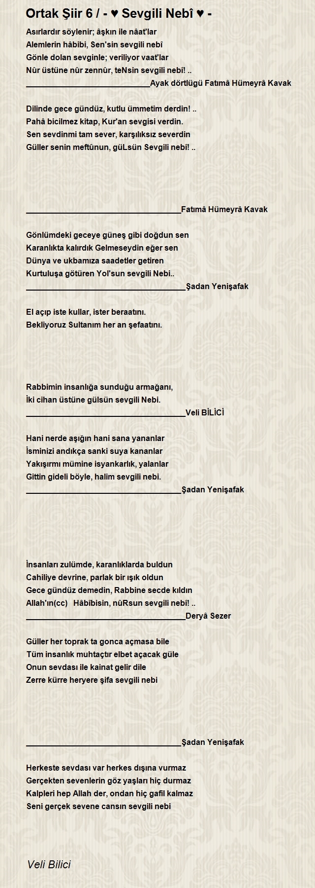 Veli Bilici