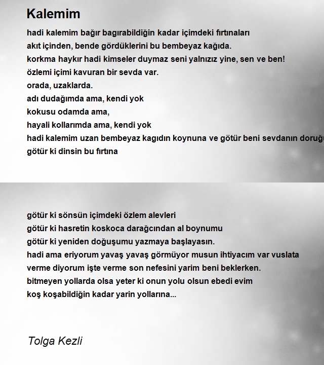 Tolga Kezli