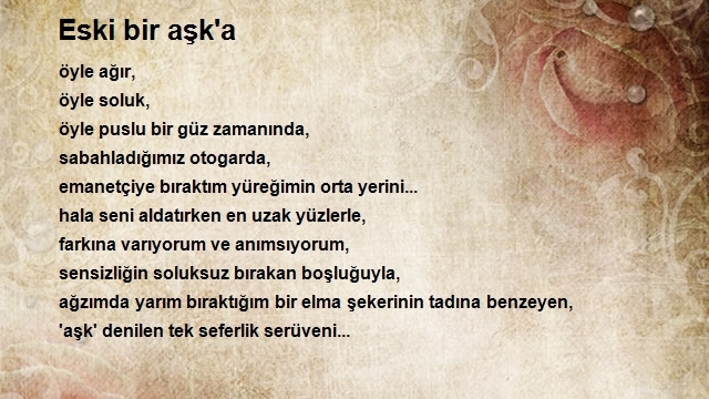 Şiirimsi Adam